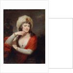 Portrait of Aleksandra Branicka, lady-in-waiting of Catherine II, 1793 by Józef Grassi