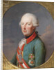 Portrait of Holy Roman Emperor Francis II by Josef Hickel
