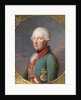 Portrait of Holy Roman Emperor Francis II by Josef Hickel