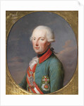 Portrait of Holy Roman Emperor Francis II by Josef Hickel