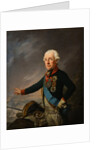 Portrait of Field Marshal Generalissimo Prince Alexander Suvorov (1729?1800), 1799 by Josef Kreuzinger