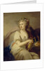 Portrait of Princess Ekaterina Fyodorovna Dolgorukova as Hebe by Johann-Baptist von Lampi the Elder
