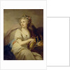 Portrait of Princess Ekaterina Fyodorovna Dolgorukova as Hebe by Johann-Baptist von Lampi the Elder