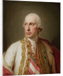Portrait of Holy Roman Emperor Francis II by Johann-Baptist Lampi the Younger