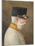 Portrait of Franz Joseph I of Austria by Moritz Ledeli