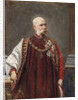 Portrait of Franz Joseph I of Austria as Grand Master of the Golden Fleece, 1903 by Adolf Liebscher
