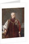 Portrait of Franz Joseph I of Austria as Grand Master of the Golden Fleece, 1903 by Adolf Liebscher