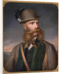 Portrait of Franz Joseph I of Austria in Hunting Dress, 1877 by Edmund Mahlknecht
