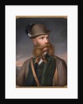 Portrait of Franz Joseph I of Austria in Hunting Dress, 1877 by Edmund Mahlknecht