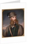Portrait of Franz Joseph I of Austria in Hunting Dress, 1877 by Edmund Mahlknecht