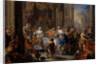 Cleopatras feast by Johann Georg Platzer