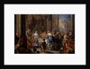 Cleopatras feast by Johann Georg Platzer