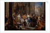 Cleopatras feast by Johann Georg Platzer