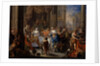 Cleopatras feast by Johann Georg Platzer