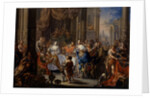 Cleopatras feast by Johann Georg Platzer