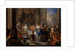 Cleopatras feast by Johann Georg Platzer