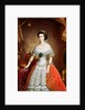 Portrait of Elisabeth of Bavaria, 1856 by Franz Russ the Elder