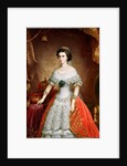 Portrait of Elisabeth of Bavaria, 1856 by Franz Russ the Elder