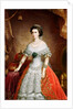 Portrait of Elisabeth of Bavaria, 1856 by Franz Russ the Elder