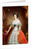 Portrait of Elisabeth of Bavaria, 1856 by Franz Russ the Elder
