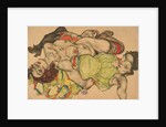 Two Girls Lying Entwined, 1915 by Egon Schiele