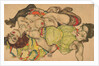 Two Girls Lying Entwined, 1915 by Egon Schiele