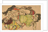 Two Girls Lying Entwined, 1915 by Egon Schiele