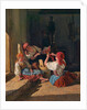 Children decorating a Conscripts hat, 1854 by Ferdinand Georg Waldmüller