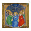 The descent of the Holy Spirit (Pentecost), 1415 by Bohemian Master