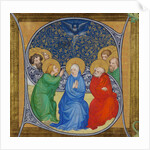 The descent of the Holy Spirit (Pentecost), 1415 by Bohemian Master