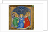The descent of the Holy Spirit (Pentecost), 1415 by Bohemian Master