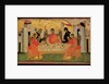 The Hospitality of Abraham (Old Testament Trinity), ca 1380 by Byzantine icon