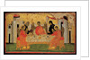 The Hospitality of Abraham (Old Testament Trinity), ca 1380 by Byzantine icon