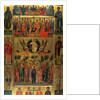 The Ascension of Christ with the Hetoimasia, 15th century by Andreas Ritzos