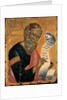 Saint John the Evangelist writing his Revelations, ca 1455 by Andreas Ritzos