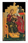 Christ giving the Benediction to John the Evangelist, c. 1450 by Andreas Ritzos