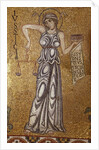 Justice (Detail of Interior Mosaics in the St. Marks Basilica), 12th century by Byzantine Master