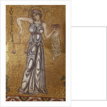 Justice (Detail of Interior Mosaics in the St. Marks Basilica), 12th century by Byzantine Master