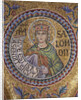 King Solomon (Detail of Interior Mosaics in the St. Marks Basilica), 13th century by Byzantine Master