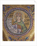 King Solomon (Detail of Interior Mosaics in the St. Marks Basilica), 13th century by Byzantine Master