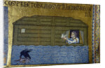 Story of Noah: Noah sending the raven and the first dove by Byzantine Master