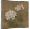 Red hibiscuses (Set of two hanging scrolls), 1197 by Li Di