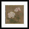 Red hibiscuses (Set of two hanging scrolls), 1197 by Li Di