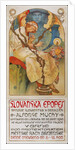 Poster for the exhibition The Slav Epic (Slovanská epopej), 1928 by Alfons Marie Mucha