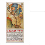 Poster for the exhibition The Slav Epic (Slovanská epopej), 1928 by Alfons Marie Mucha