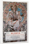 Slavia (Poster), 1907 by Alfons Marie Mucha