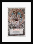 Slavia (Poster), 1907 by Alfons Marie Mucha