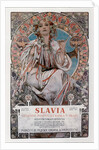 Slavia (Poster), 1907 by Alfons Marie Mucha