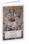 Slavia (Poster), 1907 by Alfons Marie Mucha