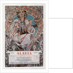 Slavia (Poster), 1907 by Alfons Marie Mucha
